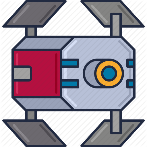 Space Module, Space Shuttle, Spacecraft, Spaceship Icon