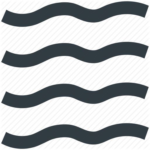 Lake, Moisture, River, Sea, Water Waves Icon