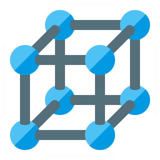 Iconexperience G Collection Cube Molecule Icon