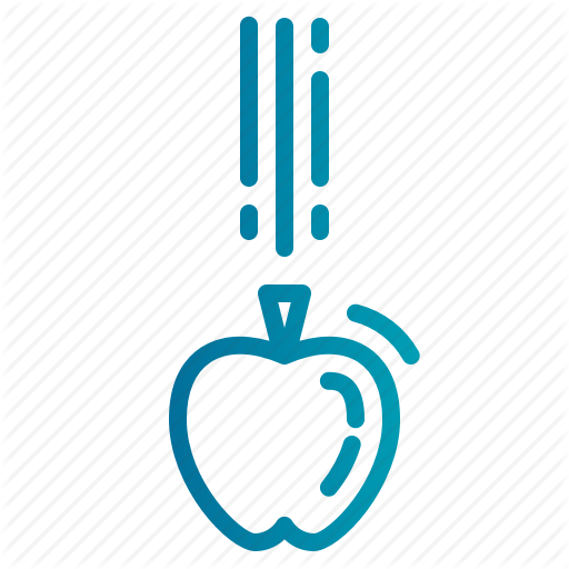 Apple, Momentum, Newton, Physics Icon