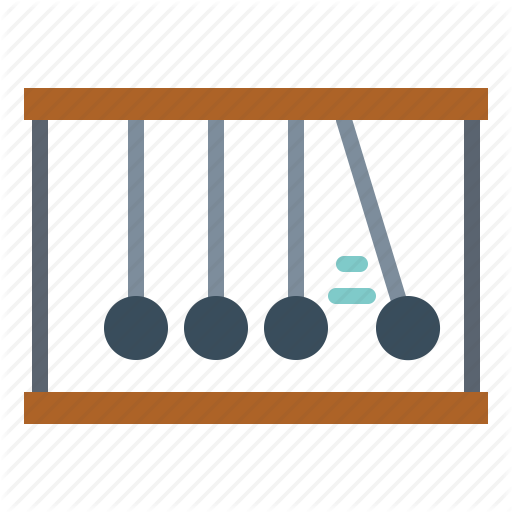 Cradle, Education, Momentum, Newton, Newtons, Physics Icon