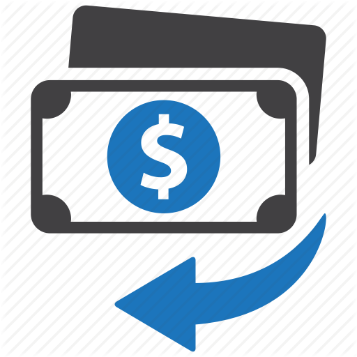 Cash, Cash Back, Money, Money Back, Return Icon