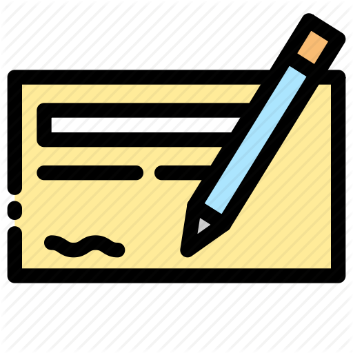 Banking, Check, Money, Payment Icon