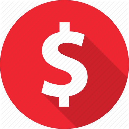 Dollar, Money, Sales, Sell, Shopping, Sign Icon Icons Flat Style