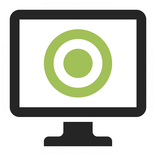 Monitor Touch Icon Iconexperience