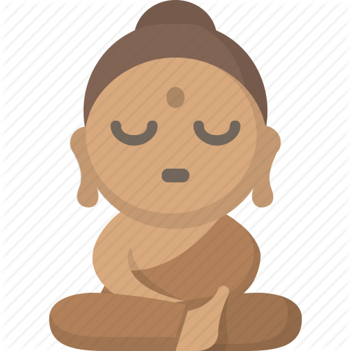 Meditate, Meditation, Monk, Peace, Tranquility, Yoga, Zen Icon