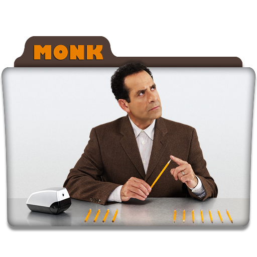Monk Tv Series Folder Icon