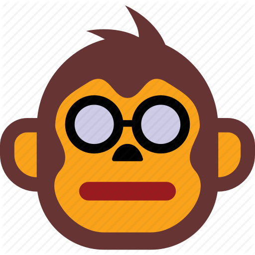 Emoji, Emoticon, Emoticons, Expression, Face, Monkey Icon