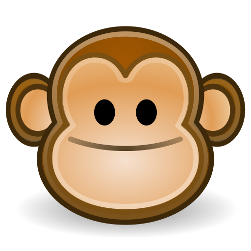 Monkey, Face Icon