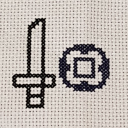 More Cross Stitch And Iron On Patch Monster Hunter Amino