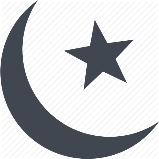 Eid, Moon, Stars Icon