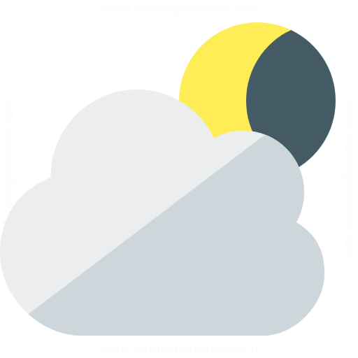 Iconexperience G Collection Cloud Moon Icon