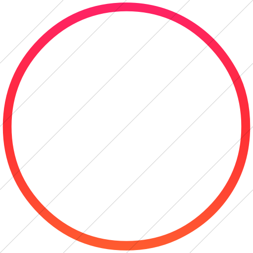 Simple Ios Orange Gradient Classica Full Moon Icon