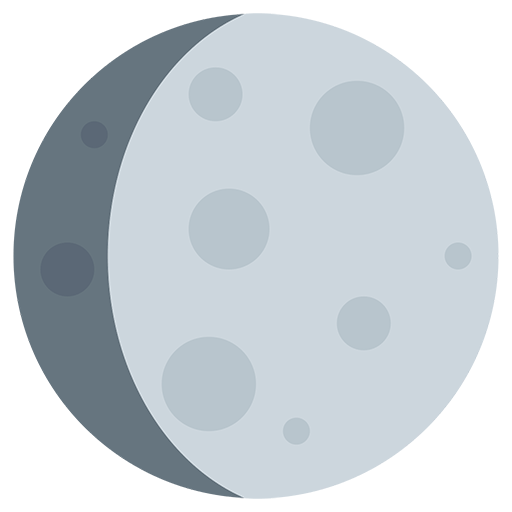 Waxing Gibbous Moon Symbol Emoji For Facebook, Email Sms Id