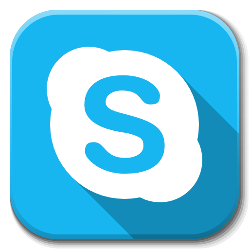 Apps Skype Icon Flatwoken Iconset Alecive