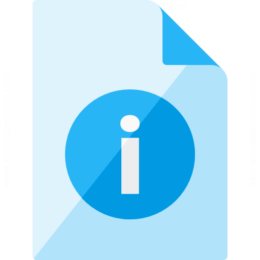 Iconexperience G Collection Document Information Icon