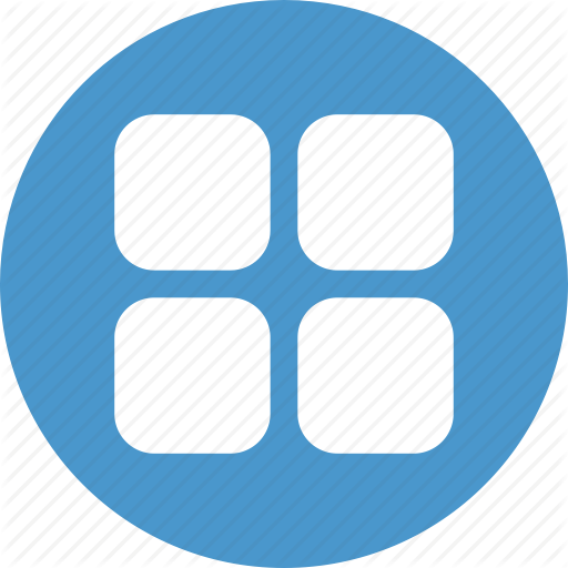 Applications, Apps, Grid, List, Menu Icon