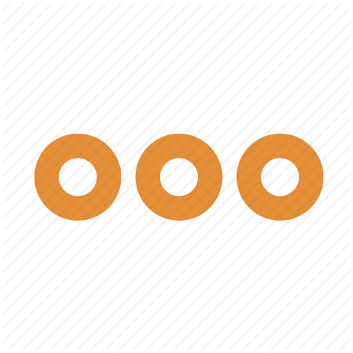 Dot, Dots, Menu, More, Options Icon