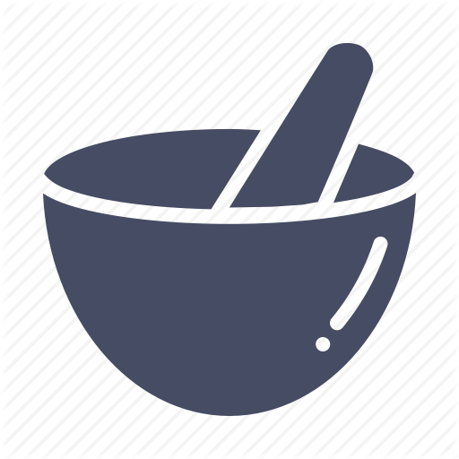 Bowl, Grind, Hand, Kitchen, Mix, Mortar, Pestle Icon
