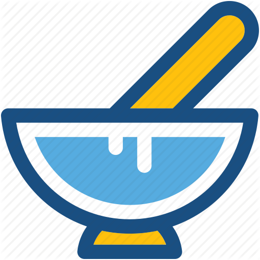 Bowl Grinder, Herbal Medication, Medicine Bowl, Mortar, Pestle Icon