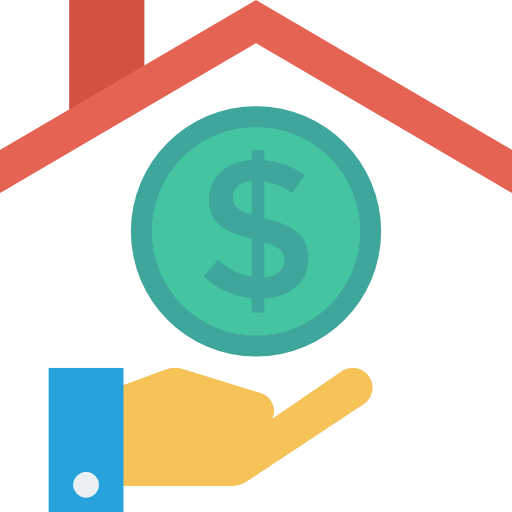 Mortgage Icon Banking And Finance Dinosoftlabs