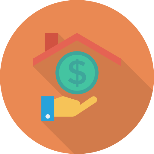 Mortgage Icon Banking And Finance Dinosoftlabs