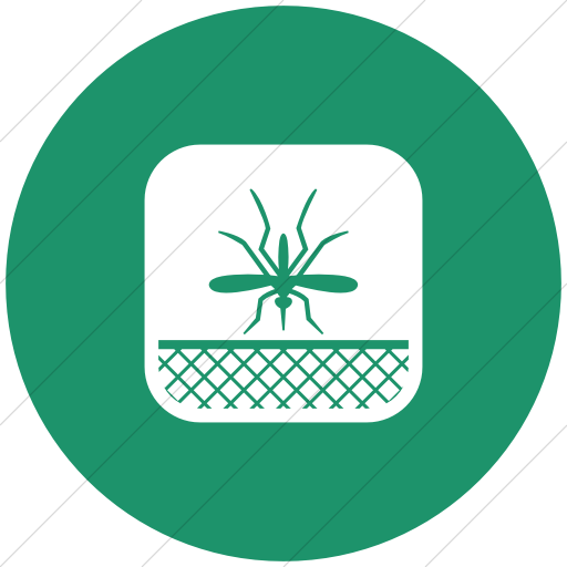 Flat Circle White On Aqua Ocha Humanitarians Inverse