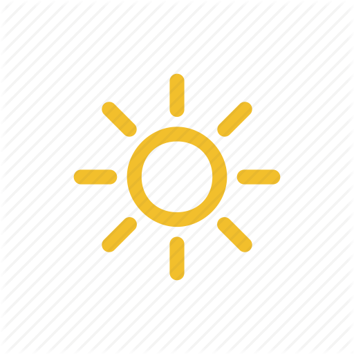 Hot, Mostly Sunny, Sun, Sunny, Temperature, Weather Icon