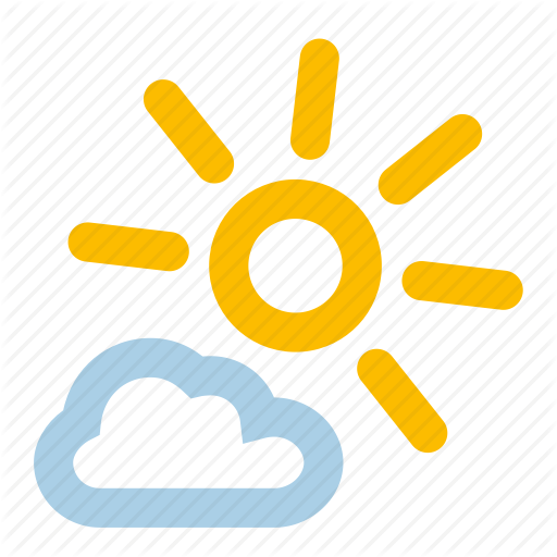 Mainly, Summer, Sun, Sunny, Warm, Weather Icon