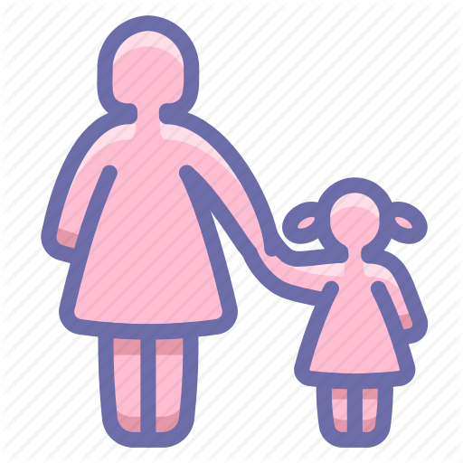 Child, Mother, Parental Control Icon