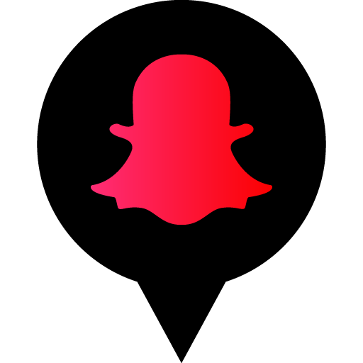 Snapchat Free Black Red Social Media Pn Designed