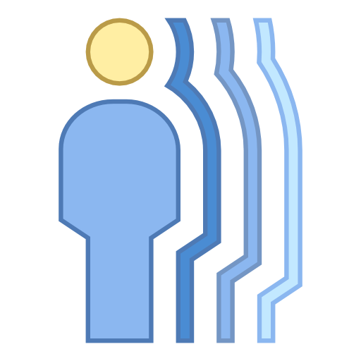 Motion Sensor Animator Icon