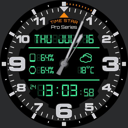 Time Star For G Watch R