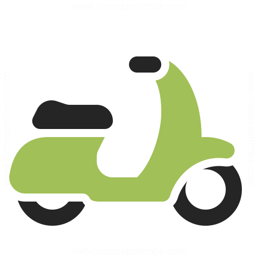 Motor Scooter Icon Iconexperience