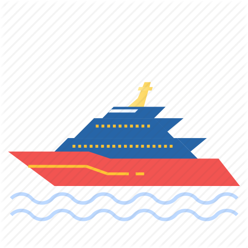 Boat, Luxury, Sea, Yacht Icon
