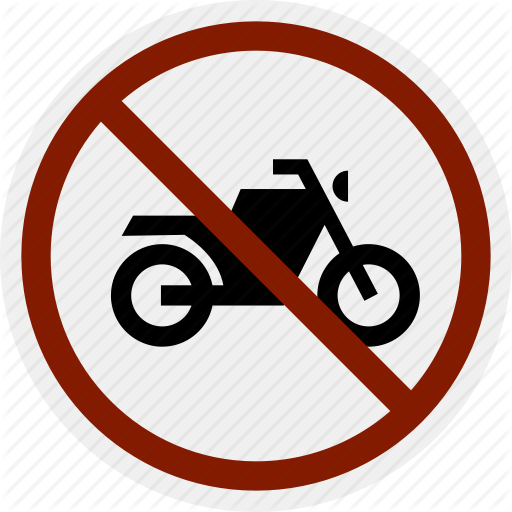 Area, Bike, Do Not, Motorbike, Motorcycle, No, Parking Icon