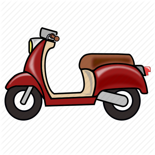 Bike, Motorbike, Motorcycle, Scooter, Vespa Icon