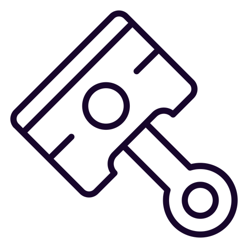 Motorcycle Piston Stroke Icon