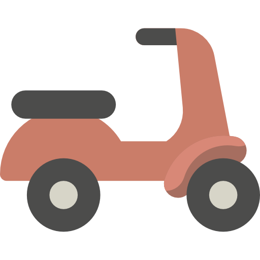 Scooter, Motorcycle, Transportation, Transport, Motorbike, Vespa Icon