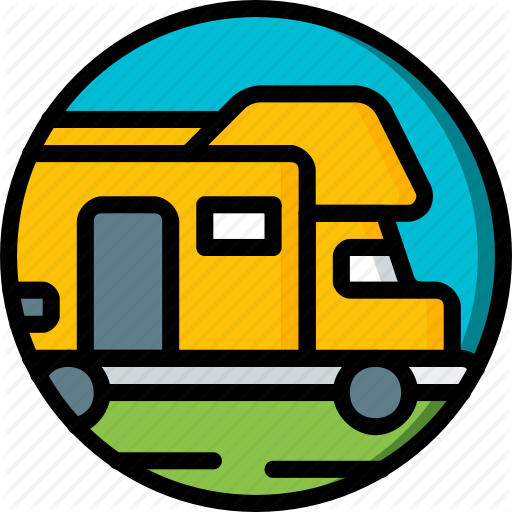 Concert, Festival, Motorhome, Music Icon