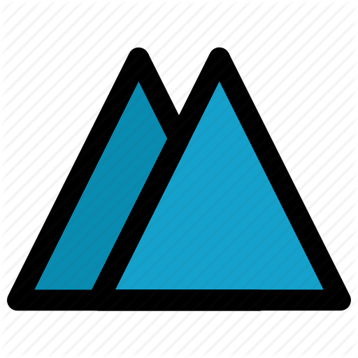 C Mount, Mountain, Travel Icon