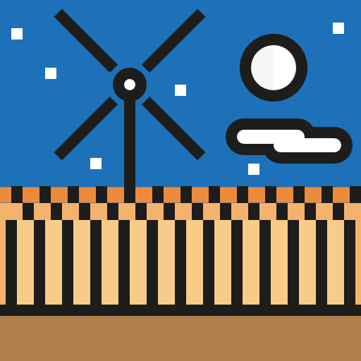 Mount, Field, Meadow, Sun, Nature, Landscape Icon