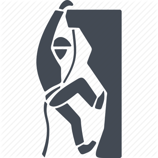 Climb, Climber, Climbing, Mountain, Rock, Rock Climbing Icon