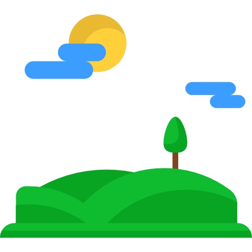 Hills, Trees, Mountan