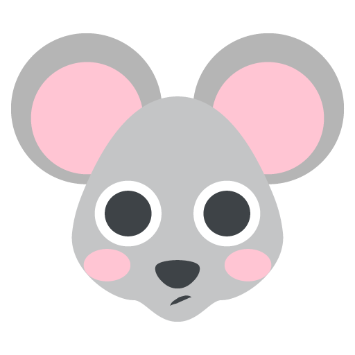 Mouse Face Emoji Vector Icon Free Download Vector Logos Art