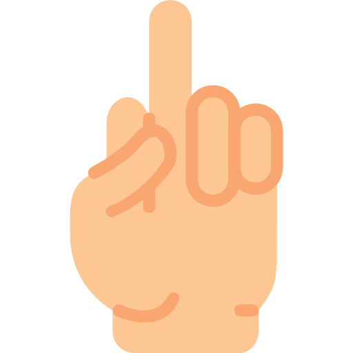 Middle Finger Icon Hand And Gestures Smashicons