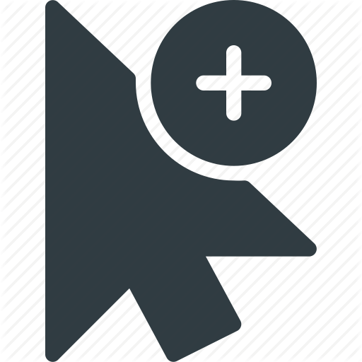 Add, Arrow, Cursor, Mouse, Pointer Icon