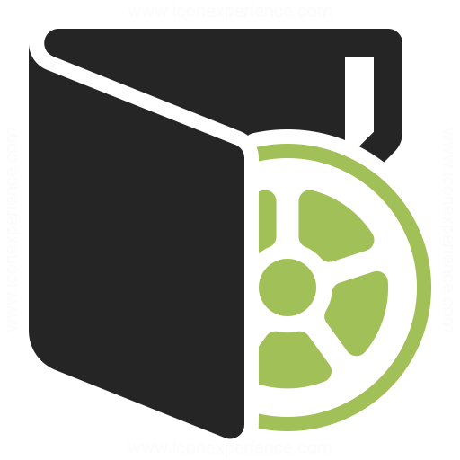 Folder Movie Icon Iconexperience