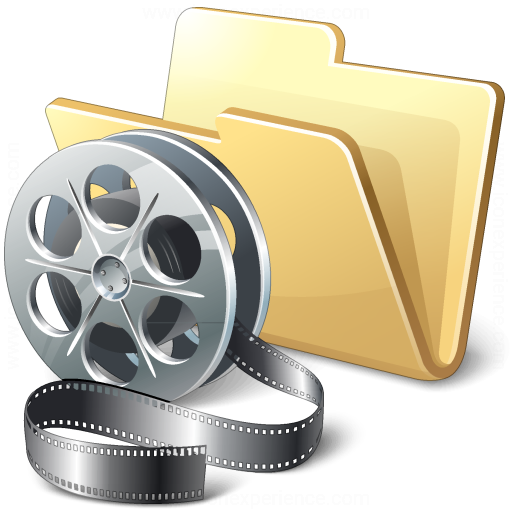Iconexperience V Collection Folder Movie Icon