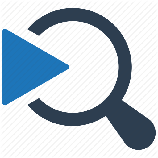 Movie, Video Search Icon